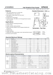 KP4010 datasheet pdf Cosmo Electronics