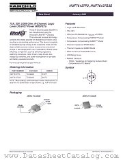 HUF76137S3ST datasheet pdf Fairchild Semiconductor