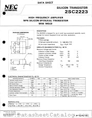 2SC2223-T1B datasheet pdf NEC