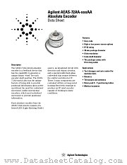 AEAS-72AA-LGVAA datasheet pdf Agilent (Hewlett-Packard)