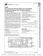 LM90EVAL datasheet pdf National Semiconductor