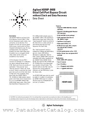 HDMP-0480 datasheet pdf Agilent (Hewlett-Packard)
