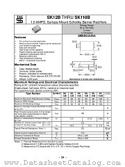 SK12B datasheet pdf Taiwan Semiconductor