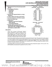 SN54ALS299J datasheet pdf Texas Instruments