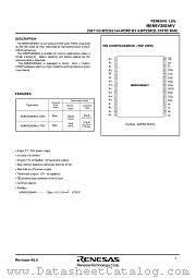 M5M5V208AKV-70HI datasheet pdf Renesas