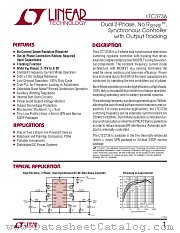 LTC3736 datasheet pdf Linear Technology