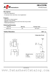 SRA2219K datasheet pdf AUK Corp