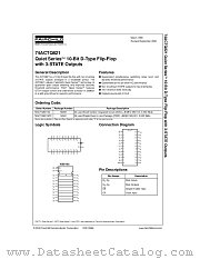 74ACTQ821SC datasheet pdf Fairchild Semiconductor