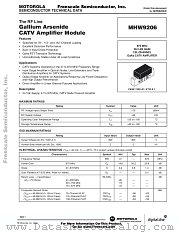 MHW9206 datasheet pdf Freescale (Motorola)