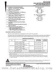 SN74LVC2G06YEAR datasheet pdf Texas Instruments