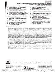 SN54ABT3614HFP datasheet pdf Texas Instruments
