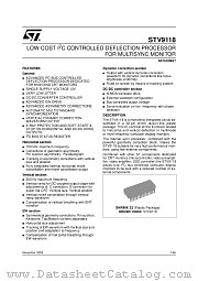 STV9118 datasheet pdf ST Microelectronics