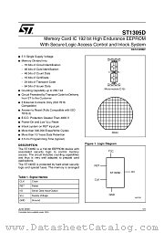 ST1305 datasheet pdf ST Microelectronics