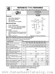 HERA804G datasheet pdf Taiwan Semiconductor