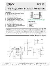 SP6132HCU-L datasheet pdf Sipex Corporation