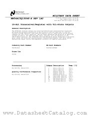 5962-9581601QXA(54ACTQ16646FMQB) datasheet pdf National Semiconductor