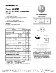 NTLMS4507N datasheet pdf ON Semiconductor