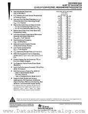 SN74CB3Q16244DGG datasheet pdf Texas Instruments