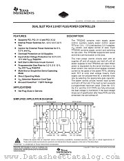 TPS2342PFPR datasheet pdf Texas Instruments