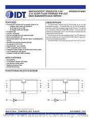 QS3VH16861PV datasheet pdf IDT