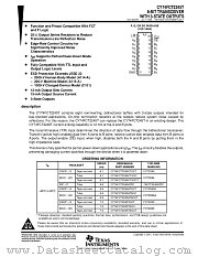 CY74FCT2245CTSOC datasheet pdf Texas Instruments
