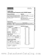 74ABT16952CSSC datasheet pdf Fairchild Semiconductor