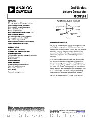EVAL-ADCMP566BP datasheet pdf Analog Devices