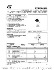 STB120NH03LT4 datasheet pdf ST Microelectronics