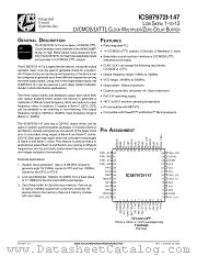 ICS87972I-147 datasheet pdf Texas Instruments