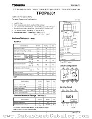 TPCP8J01 datasheet pdf TOSHIBA