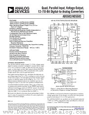 AD5582YRV-REEL datasheet pdf Analog Devices