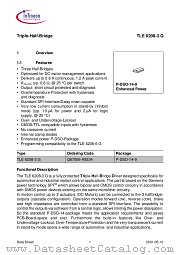 TLE 6208-3G datasheet pdf Infineon
