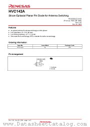 HVC142A datasheet pdf Renesas