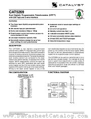 CAT5269 datasheet pdf Catalyst Semiconductor