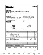 FDD6632_NL datasheet pdf Fairchild Semiconductor