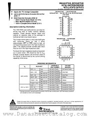 SNJ54AHCT540FK datasheet pdf Texas Instruments