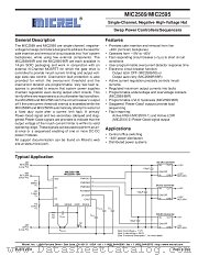 MIC2589 datasheet pdf Micrel Semiconductor