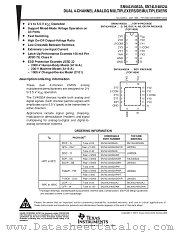 SN74LV4052ATDREP datasheet pdf Texas Instruments