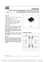 LCDP1521RL datasheet pdf ST Microelectronics