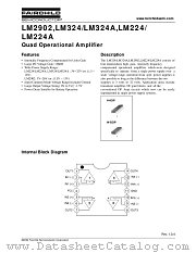 LM224N datasheet pdf Fairchild Semiconductor