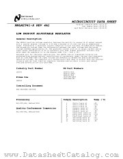 LM2941LDX datasheet pdf National Semiconductor