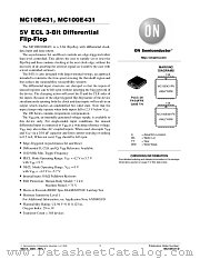 MC10E431FNR2 datasheet pdf ON Semiconductor