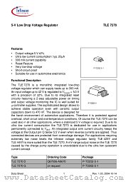TLE 7270 D datasheet pdf Infineon