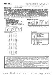 TC554161A datasheet pdf TOSHIBA