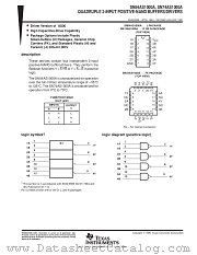 SNJ54AS1000AW datasheet pdf Texas Instruments