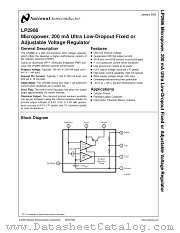 LP2986IM-5.0 datasheet pdf National Semiconductor