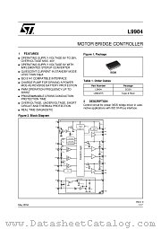 L9904TR datasheet pdf ST Microelectronics