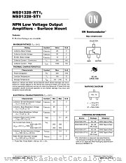 MSD1328-RT1 datasheet pdf ON Semiconductor