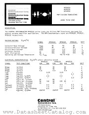 MPS6534 datasheet pdf Central Semiconductor