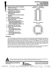 CY74FCT574TSOCT datasheet pdf Texas Instruments